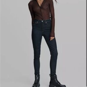 Rag & Bone high-rise skinny jean.